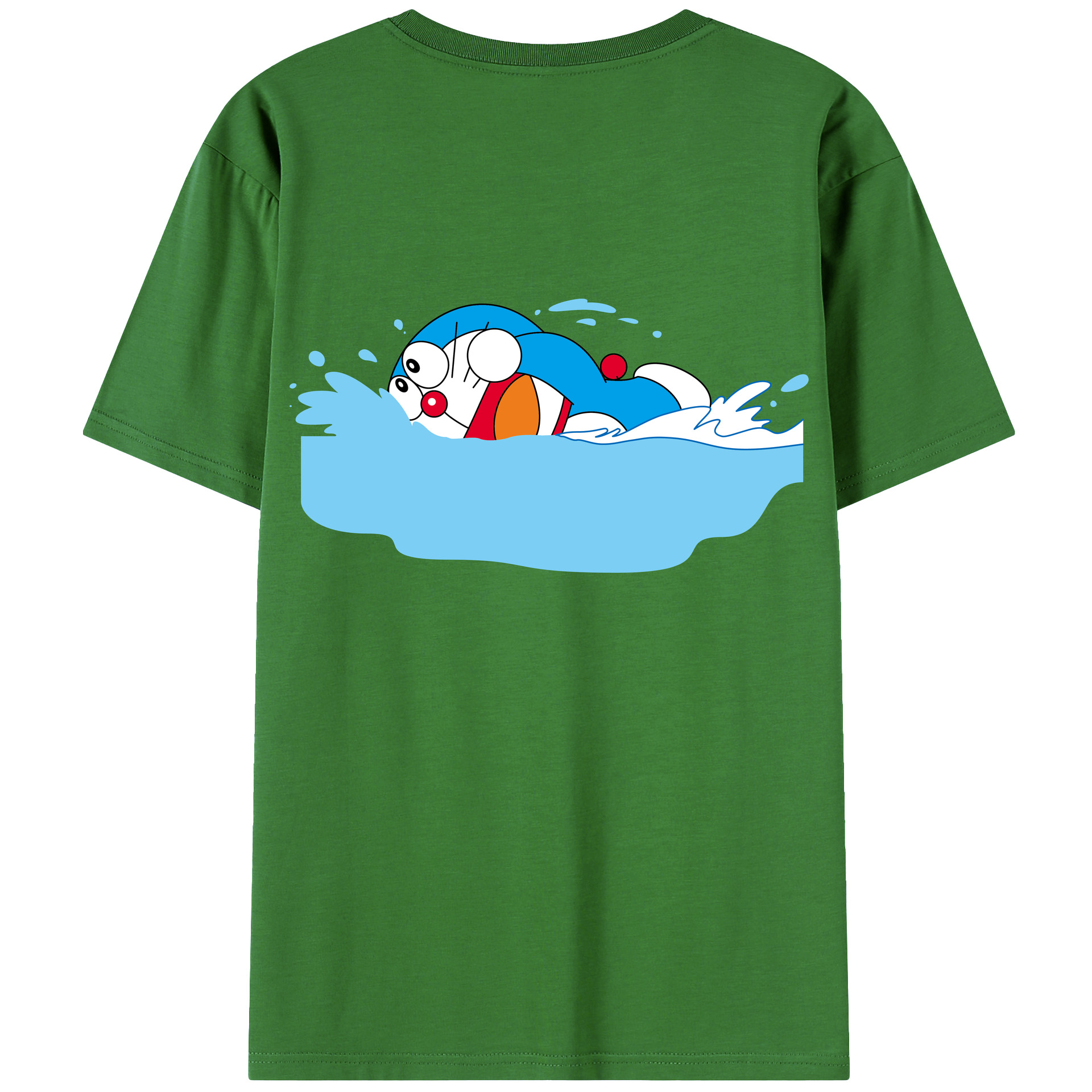 （画像用） ドラえもん Doraemon レディース半袖Tシャツ(バックプリント)